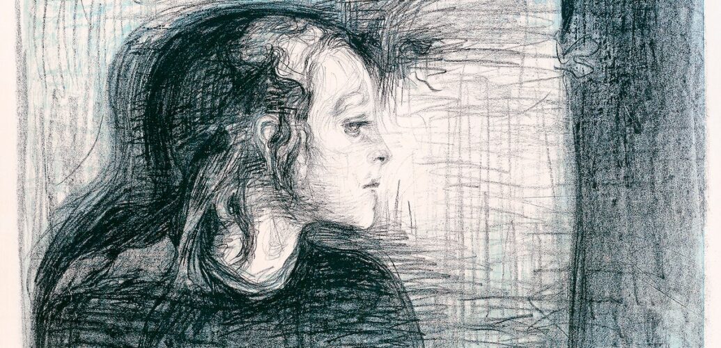 The Sick Child I by Edvard Munch